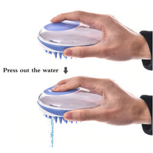 Load image into Gallery viewer, 2 in 1 Shampoo Dispensing Massage Pet Brush