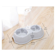 Load image into Gallery viewer, 2 in 1 bowl with 500ml Water Feeder Bottle