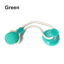 Load image into Gallery viewer, Suction Cup Dog Pet Chew Bite Toys With Suction Cup Rope Ball