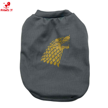 Load image into Gallery viewer, Game of Thrones Stark Pet Shirts