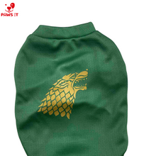 Load image into Gallery viewer, Game of Thrones Stark Pet Shirts