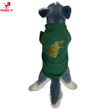 Load image into Gallery viewer, Game of Thrones Stark Pet Shirts