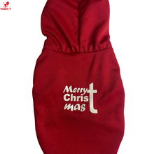 Load image into Gallery viewer, Merry Christmas Hoodie Red