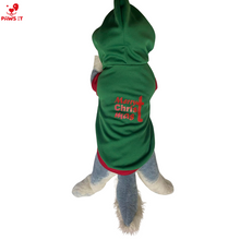 Load image into Gallery viewer, Merry Christmas Hoodie Green