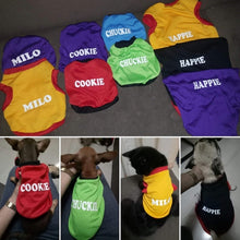 Load image into Gallery viewer, Pet Clothes Personalized