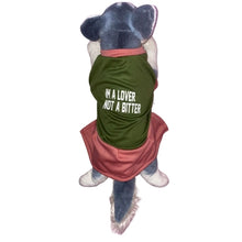 Load image into Gallery viewer, I'm a Lover, Not a Bitter Army Green