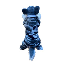 Load image into Gallery viewer, Comouflaged Grey Pajama Jumpsuit