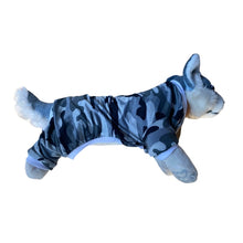 Load image into Gallery viewer, Comouflaged Grey Pajama Jumpsuit