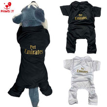 Load image into Gallery viewer, Pet Emirates Jumpsuit Black White