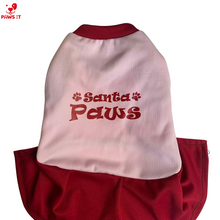 Load image into Gallery viewer, Santa Paws Pink Dress