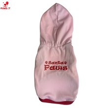 Load image into Gallery viewer, Santa Paws Pink Hoodie