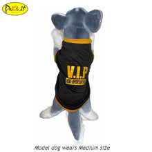 Load image into Gallery viewer, VIP Very Important Pup Black