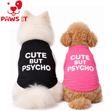 Load image into Gallery viewer, PAWS IT Dog Clothes Cute but Psycho

