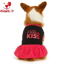 Load image into Gallery viewer, I Give Free Kisses Black Red Dress
