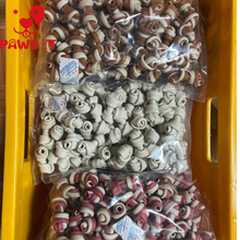 Load image into Gallery viewer, Paws it Dog Dental Chew Treats 5pcs Mini Knotted Bone Dog 2.5 inches Per 5pcs
