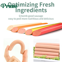 Load image into Gallery viewer, Paws it Premium Pet Sausage Treat 1Pack 30pcs with FREE High-Quality Snack for Dogs &amp; Cats Snacks
