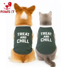 Load image into Gallery viewer, Treat and Chill Gray Shirt
