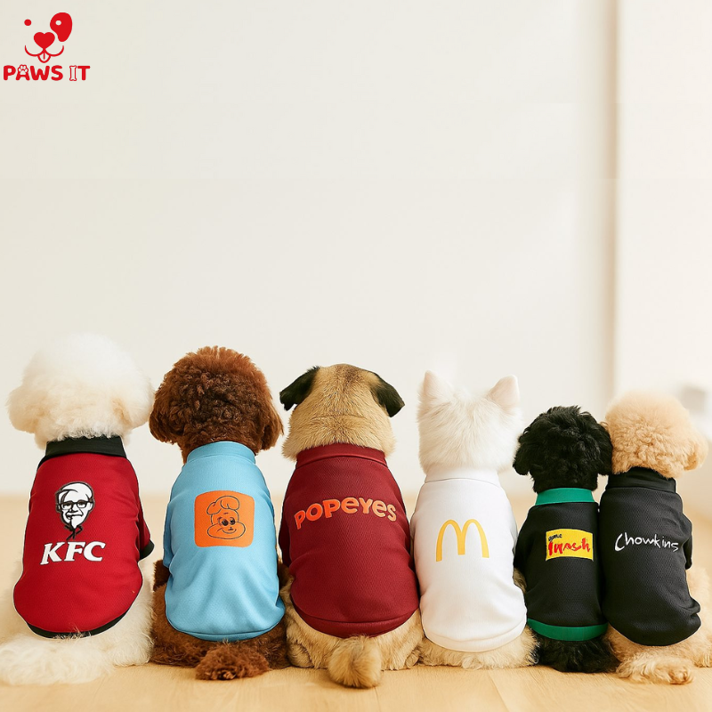 Dog Cat Polo Uniform FastFood
