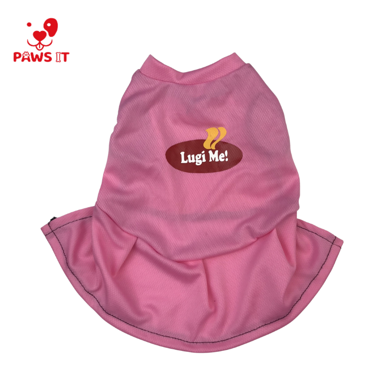 PAWS IT Dog Clothes Cat Clothes Lugi Me Pink  Dress