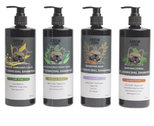 Load image into Gallery viewer, Arrow Cush Pet Charcoal Shampoo 500ml Anti Odor Dog Cat Shampoo | Anti Bacterial Pet Wash | Grooming
