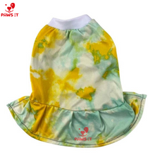 Load image into Gallery viewer, Tie Dye Yellow Dress

