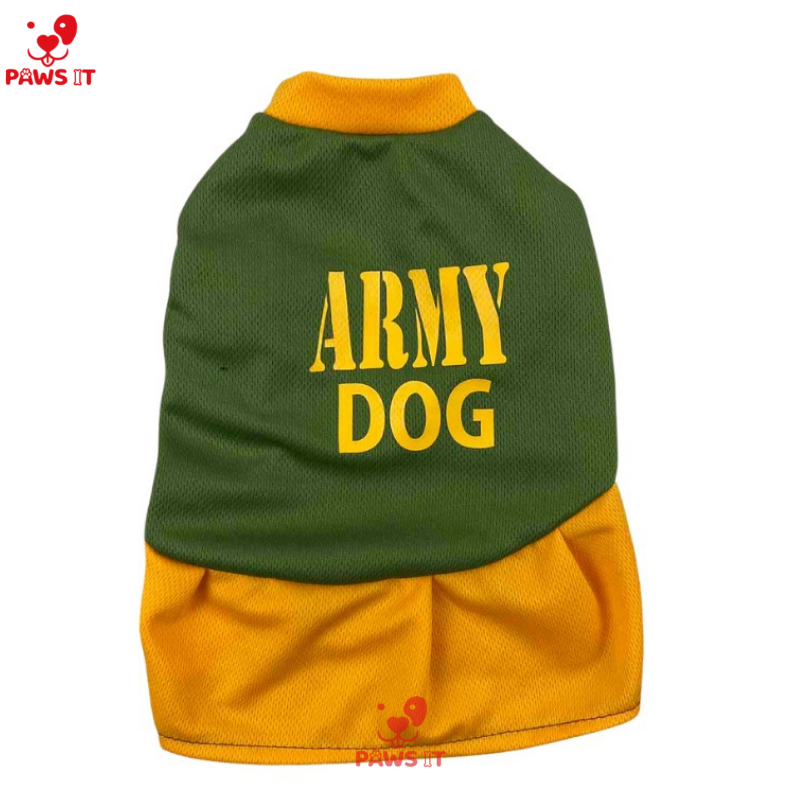 Army Dog Dress