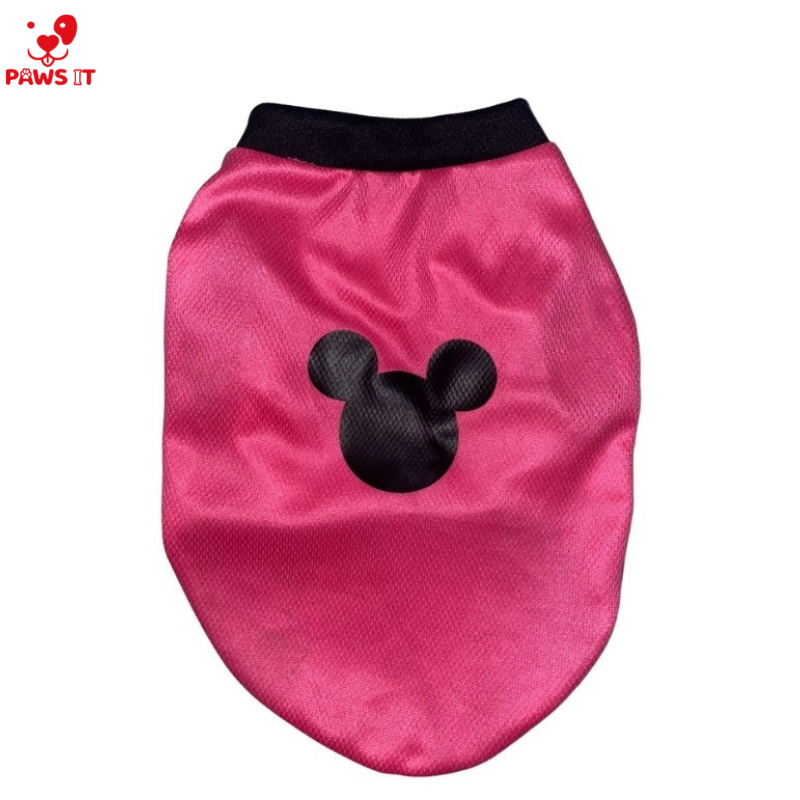 Mickey Mouse Logo Dark Pink