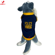 Load image into Gallery viewer, Police K9 Unit Navy Blue Black Sirt
