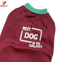 Load image into Gallery viewer, The Best Dog in the Galaxy Maroon Shirt
