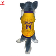 Load image into Gallery viewer, Lakers 24 Violet Yellow Jersey
