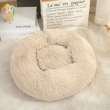 Load image into Gallery viewer, Pet Round Plush Bed
