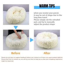 Load image into Gallery viewer, Pet Round Plush Bed
