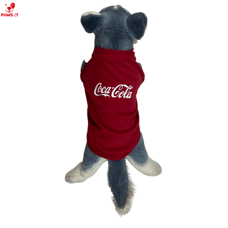 Coca cola dog shirt hot sale