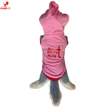Load image into Gallery viewer, Merry Christmas Hoodie Pink
