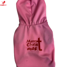 Load image into Gallery viewer, Merry Christmas Hoodie Pink
