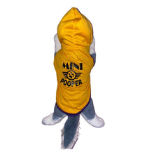 Load image into Gallery viewer, Mini pooper Yellow Hoodie
