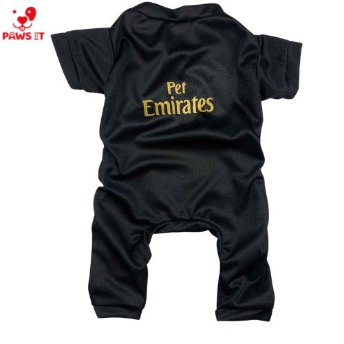 Pet Emirates Jumpsuit Black White